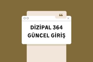 Dizipal 364 Güncel Adresi
