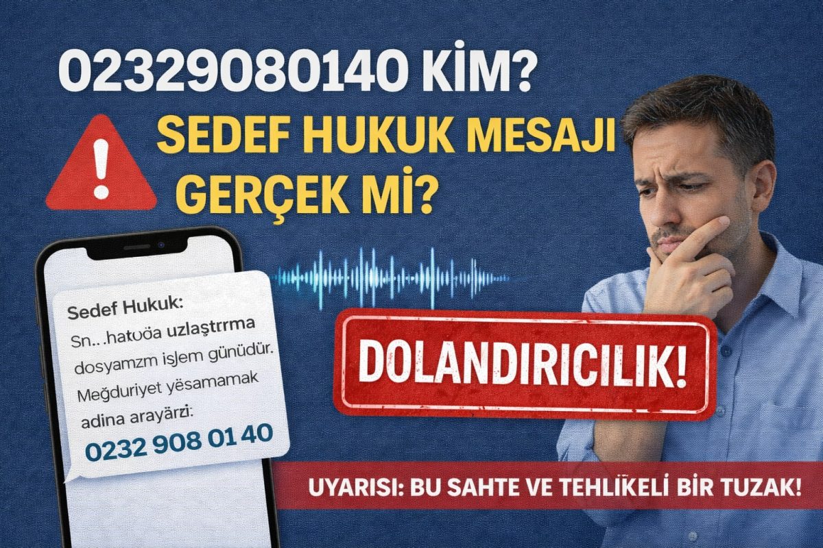 02329080140 Kim? Sedef Hukuk Mesajı Gerçek Mi?