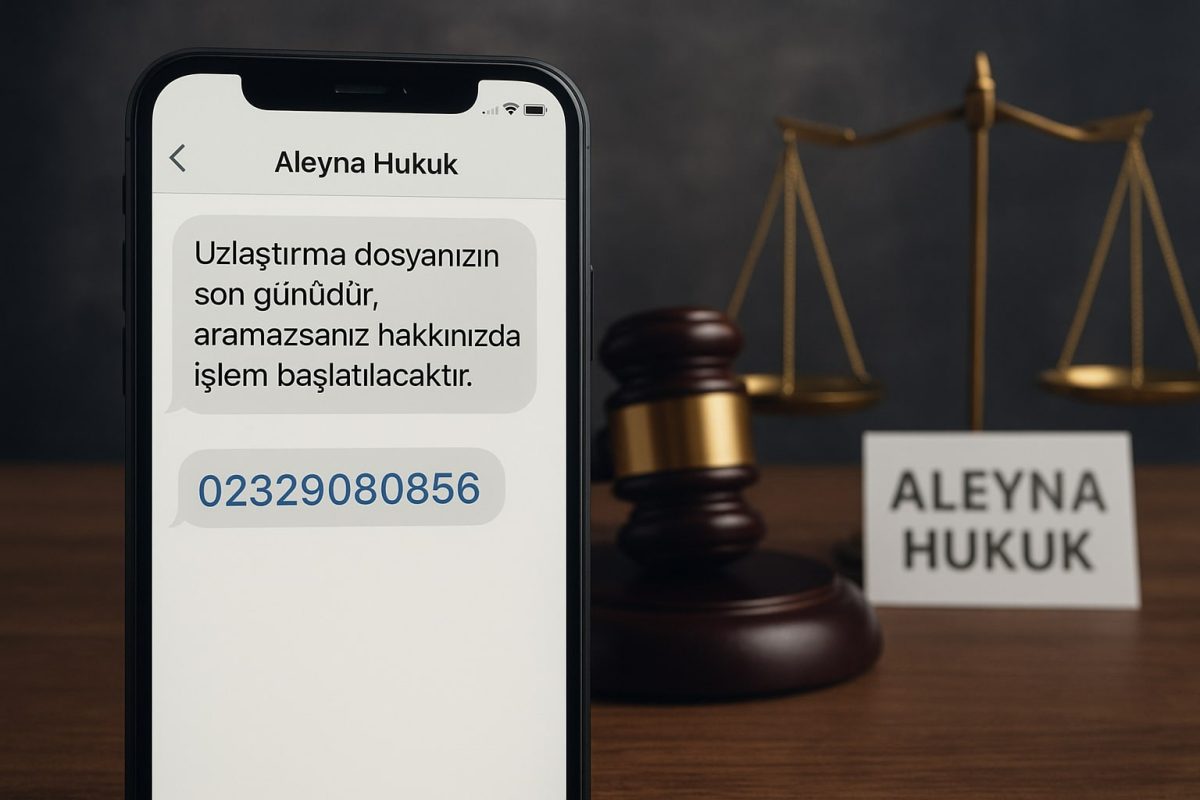 Aleyna Hukuk Uzlaştırma Şikayet 02329080856 kim