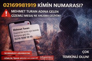 02169981919 Kimin Numarası