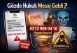 Gözde Hukuk Mesaj Geldi